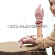 13ST1054 latest design fashion ladies warm wool gloves